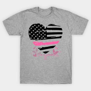 I'm A Survivor Breast Cancer Awareness Heart T-Shirt